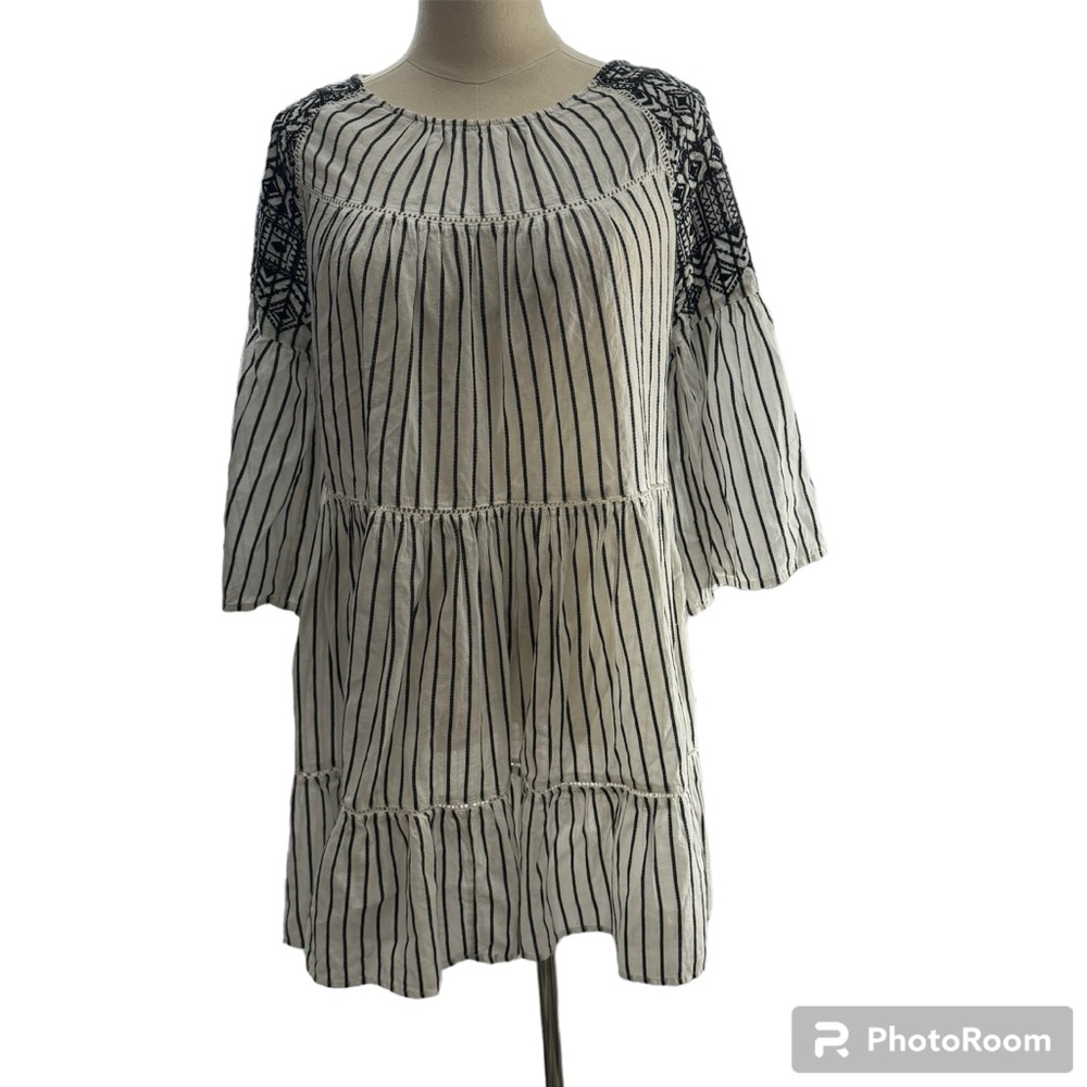 FREE PEOPLE Lola Embroidered Mini Dress • size XS - Picture 3 of 8